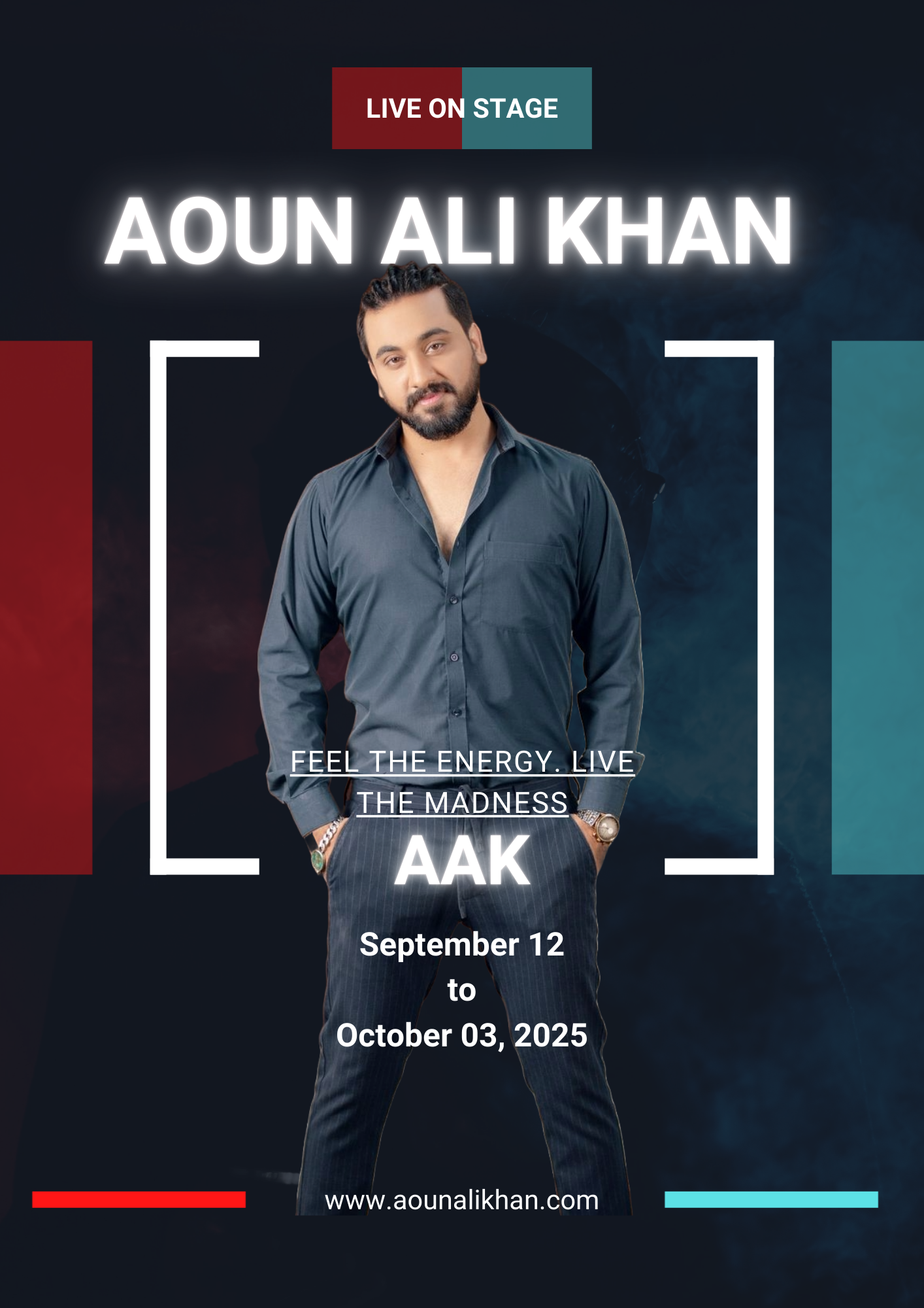 Aoun Ali Khan 2025 Tour